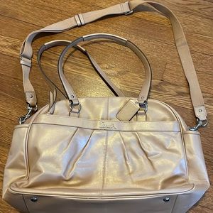 Coach Beige Baby Bag